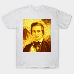 George Perkins Marsh Golden Portrait | George Perkins Marsh Artwork 11 T-Shirt